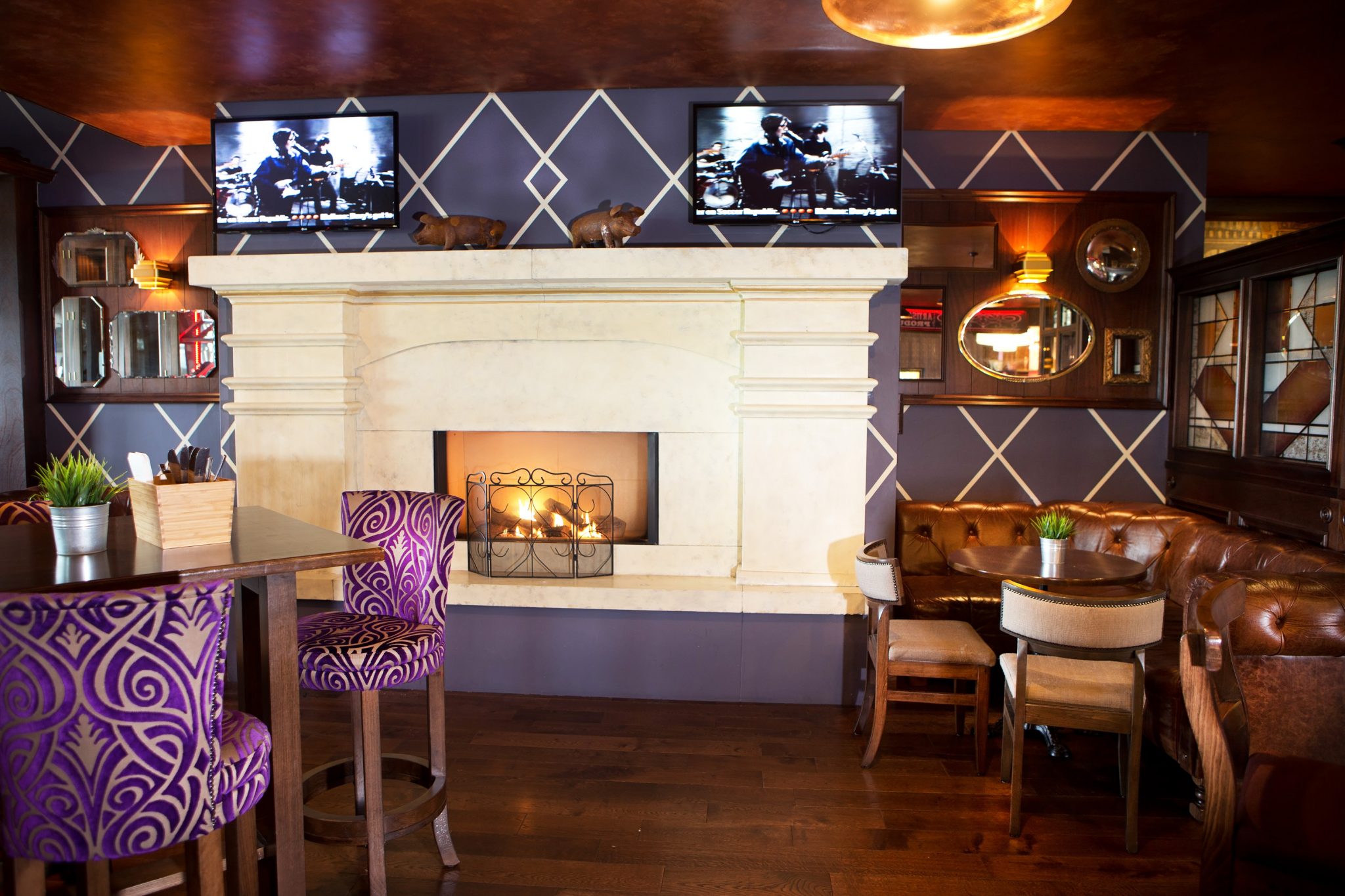 Shannigan's at the Inn at Dromoland created by McNally Design and the Irish Pub Company