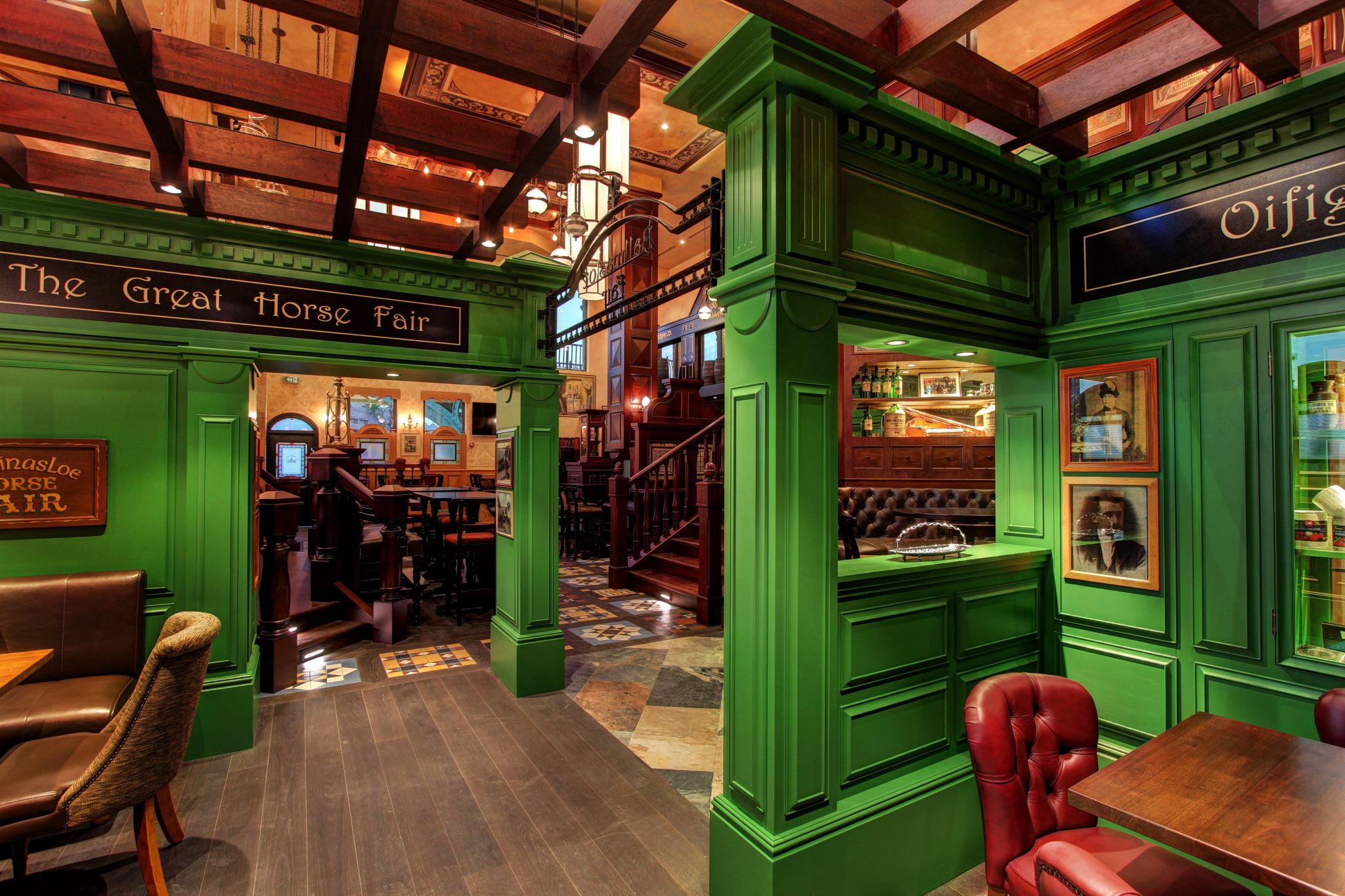 The Irish Village Dubai created by McNally Design and the Irish Pub Company The Irish Village Dubai created by McNally Design and the Irish Pub Company