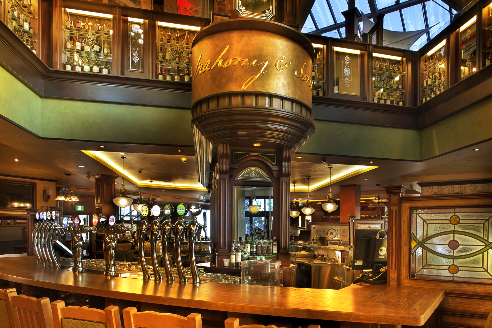 Mahony and Sons Irish Pubs Canada by the Irish Pub Company and McNally Design