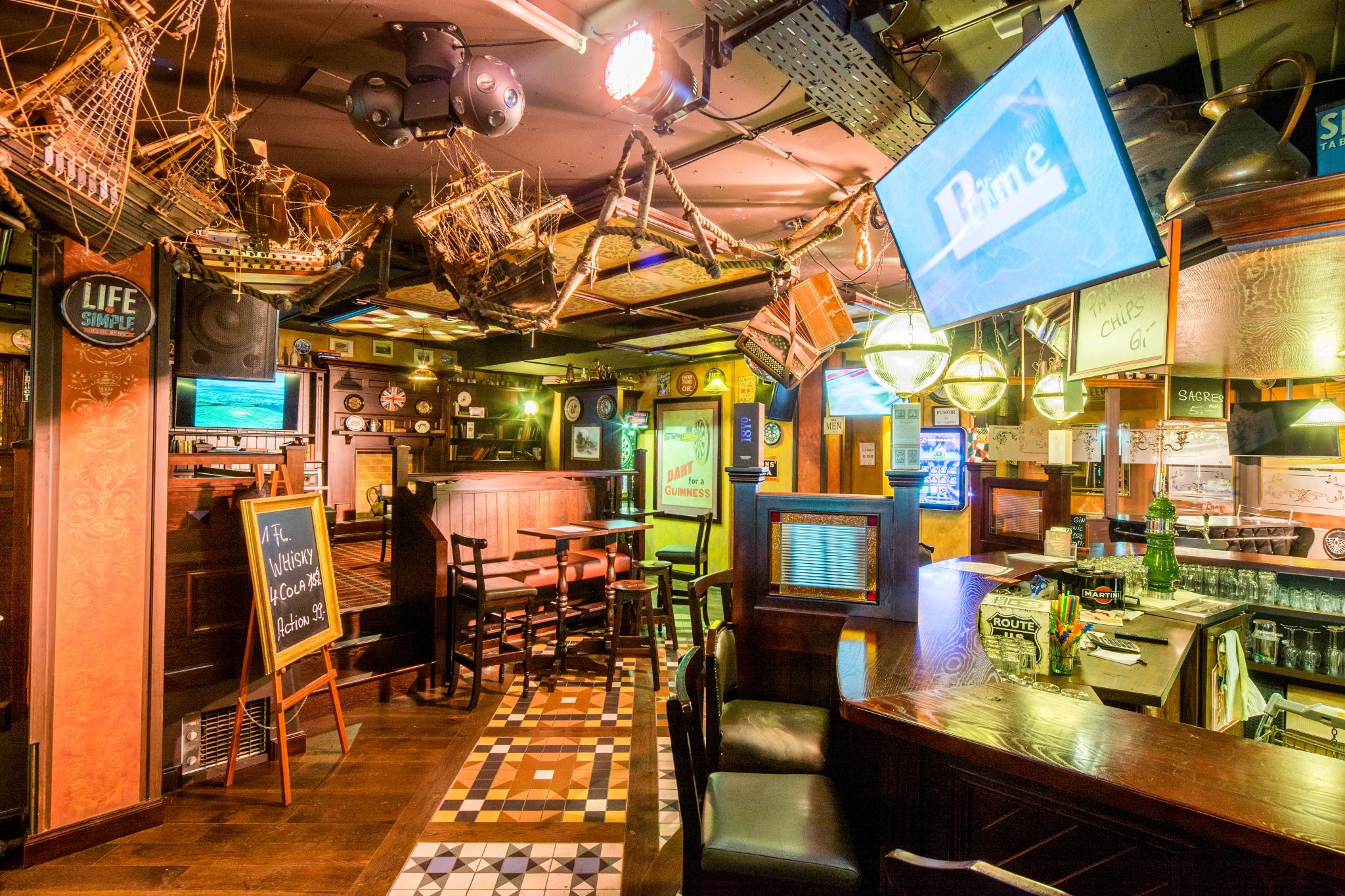 The Galway Quays Switzerland created by McNally Design and the Irish Pub Company The Galway Quays Switzerland created by McNally Design and the Irish Pub Company