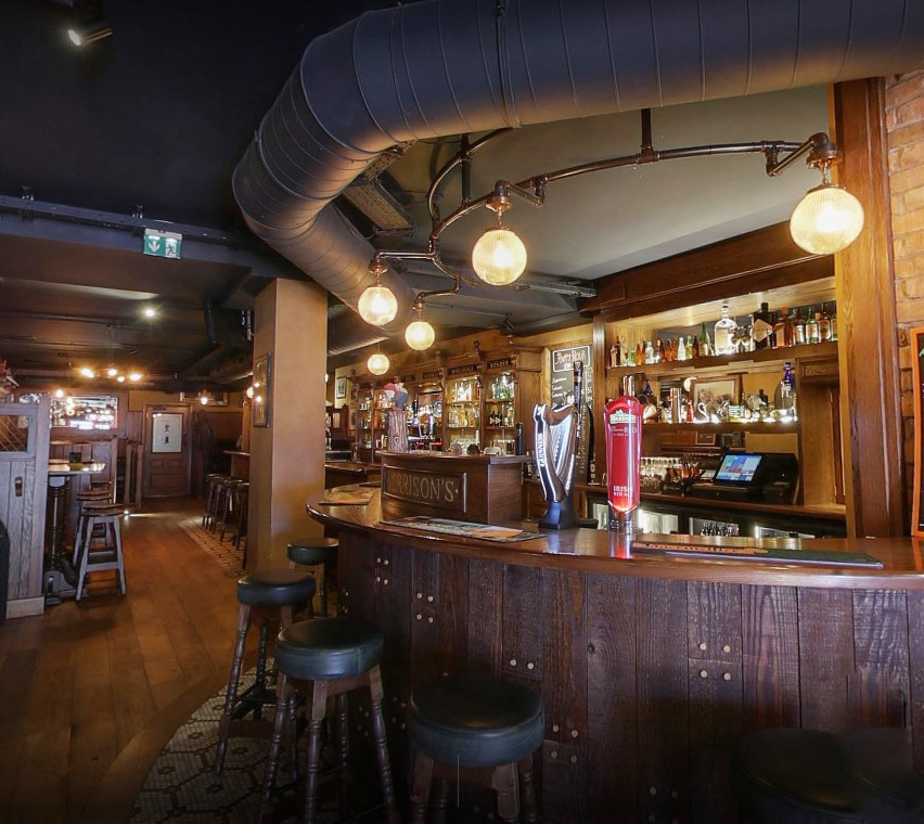 Kinsale Irish Pub Italy created by McNally Design and the Irish Pub Company