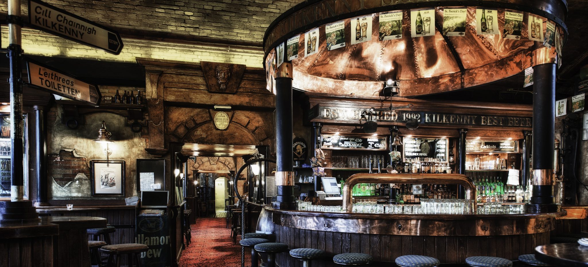 Kilkenny Irish Pub Berlin is A Blend of History and Design Excellence