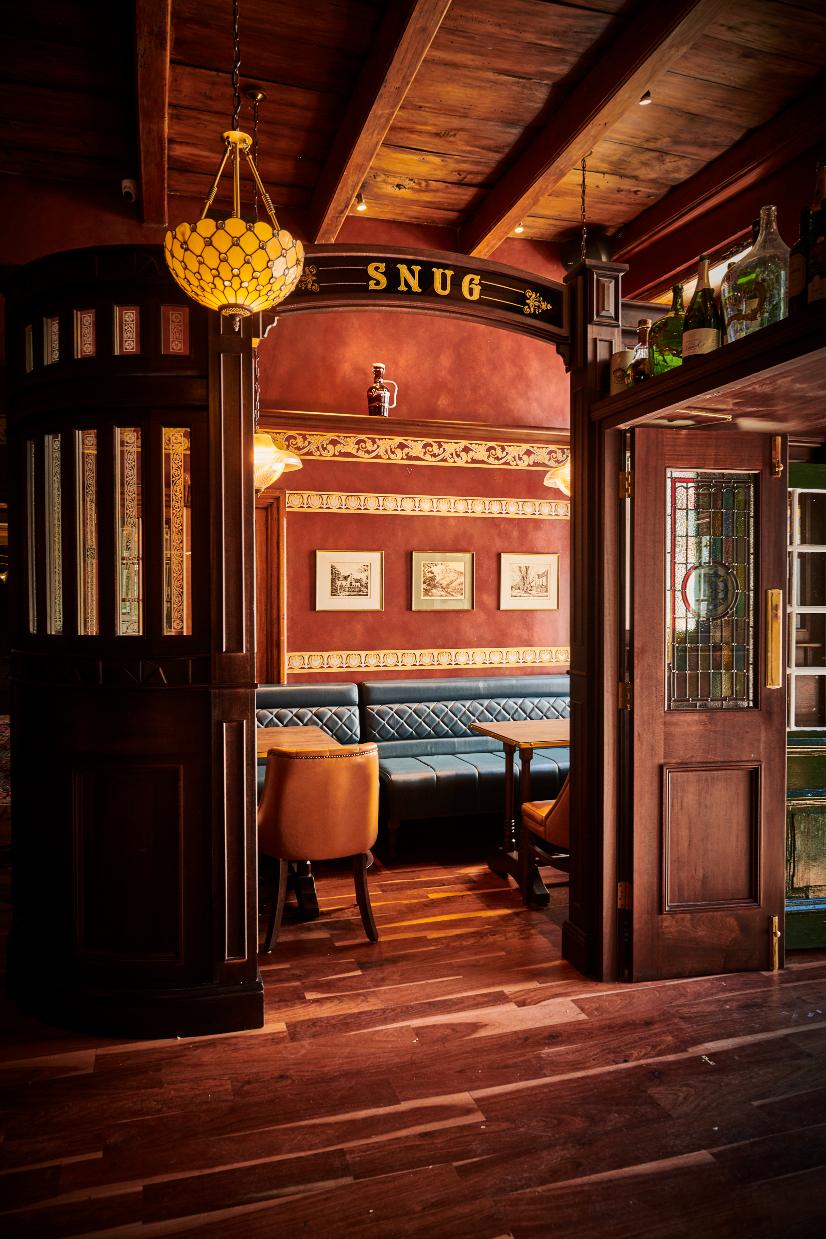 Conception de coins salons Afrique du Sud Pub irlandais par The Irish Pub Company